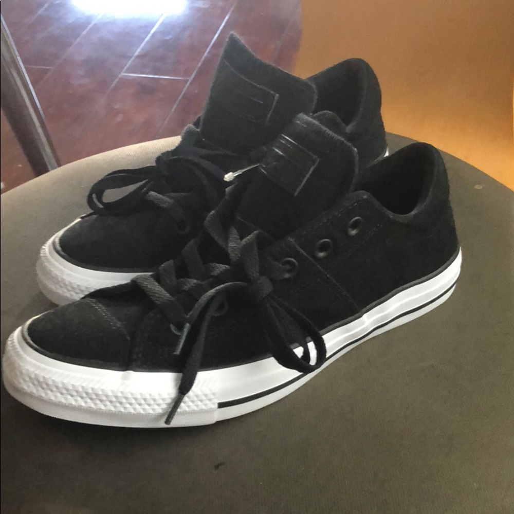 Black Suede Converse
